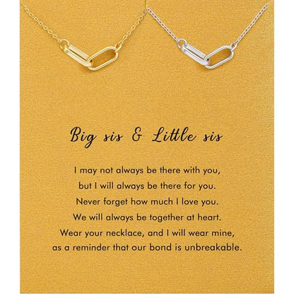 RZKING Silvery Necklace for Women, Gifts for Friend Mom Daughter Teacher - style: Paper Clip