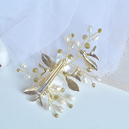 Wedding Hair Comb Clip, Wedding Hair Accessories for Brides, Crystal Bridal Hair Accessories Headpieces for Women, Girl, Party, Prom, (Style B) - style: Style B