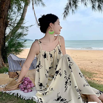 Raffia Hoop Earrings for Women Fun Boho Summer Beach Earrings Lightweight Handmade Straw Wicker Rattan Dangle Earrings Statement Geometric Round Drop Earrings - color: Green - Round