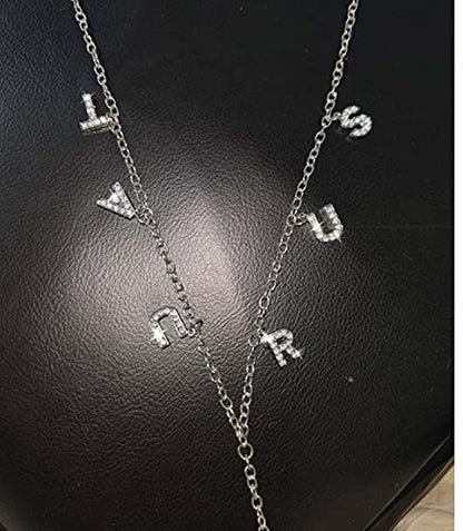 Women Sexy Rhinestone Waist Body Chain Crytal Sexy Letter Pendant Belly Waist Chain T-string Thong Body Jewelry - color: Taurus Letter