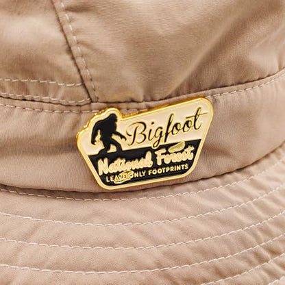 Bigfoot Enamel Lapel Pin - for Fans of Bigfoot and Sasquatch - style: National Forest