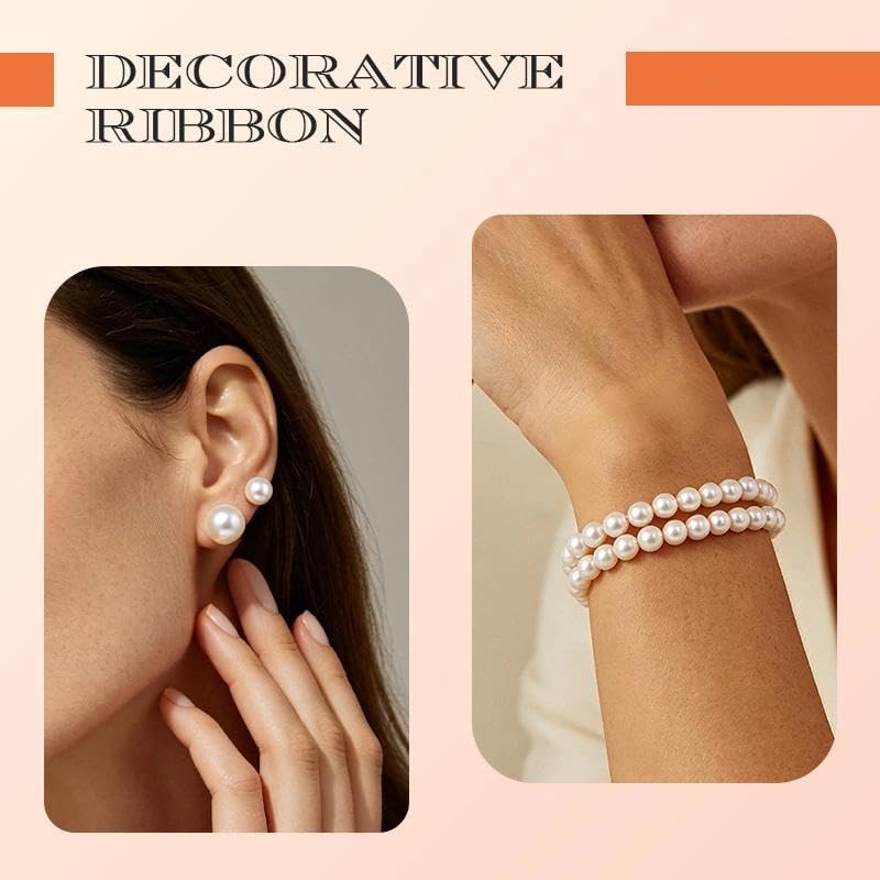 Pearl Earring Stud Pearl Necklace Choker for Bride Wedding Earring Necklace | 0.6 mm 0.8mm 10mm 12mm Pearl Earring Set, Adjustable Pearl Necklace, Pearl Earrings And Necklace Set, Wedding Accessories - color: more pearl