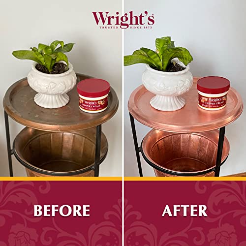 Wright's Silver and Copper Cleaner and Polish - 8 Ounce Each - Premium Metal Polish Silver Copper Brass Chrome and More - style: (Sliver and Copper)
