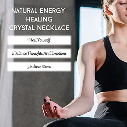 12pcs Healing Crystal Necklaces Hexagonal Natural Gemstone Pendants Bullet Shape Mix Quartz Stone Charms & Evil Eye Charms for DIY Necklace Bracelet Earring Jewelry Making Women Girls - color: 3-Mixed Color-Bullet with Chain