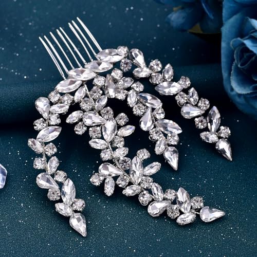 wedding headband bridal hair band rhinestone wedding hair for brides