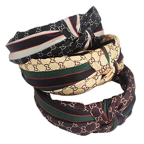 3pcs Fashion Headband Good elasticity Headbands Classic Style for women - style: fagugg