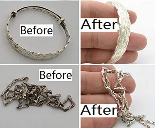 50pcs Jewelry Cleaning Cloth Polishing Cleaning Cloths for Sterling Silver Gold Platinum Platinum Jewelry, Watch Coins Non Toxic Tarnish Remover Keeps Jewelry Clean and Shiny, 3.2 x 3.2 inches