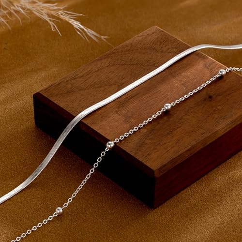 14K Gold Plated Layered Body Waist Chain for Women | Layered Waist Chain with CZ Heart and Pearl Pendant, Belly Chain Belt Jewelry for Women, Bikini Summer Beach Wear - style: Snake & Waist Beads Chain