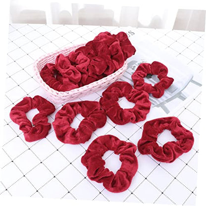 Ipetboom Unique Christmas Hair Ties 12 Pieces Elastic Hair Bands for Women Girls Ponytail Holders Fashion Hair Accessory Set