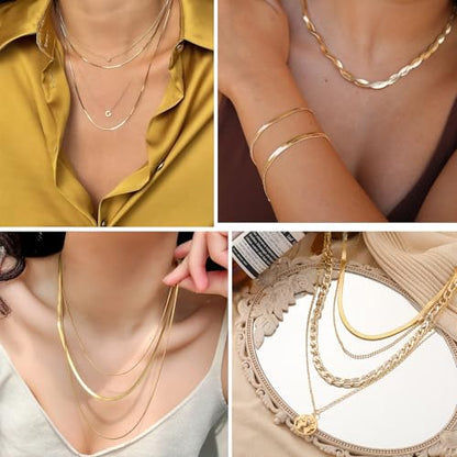 33FT 3mm Stainless Steel Gold Snake Chains Roll Bulk for Jewelry Making | 18K Gold PVD Plated 304 Stainless Steel Flat Snake Chains Roll Spool for DIY Craft - color: 3.0mm Gold Flat Snake Chains