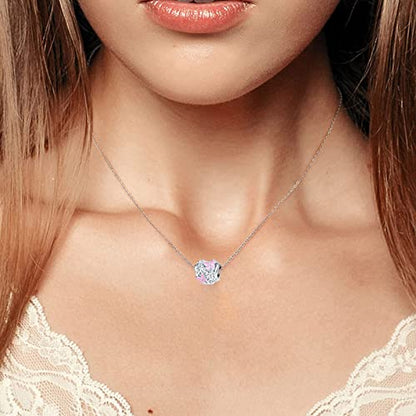 Butterfly Flower Garden Charm Magnolia Bloom Crystal Opennwork Enamel Bead for Pandora Charm Bracelet - style: Pink Butterfly Flower