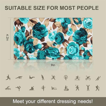DiyJibb Boho Headbands for Women, 7PCS Fashion Wide Hair Bands for Summer Vacation & Music Festival - color: Black01