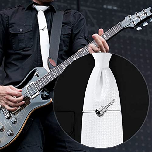 HAWSON 2 inch Tie Clip for Men-Novelty Sport Necktie Bar Clip,Tie Pin,Special Interesting Gift for Men - style: Guitar