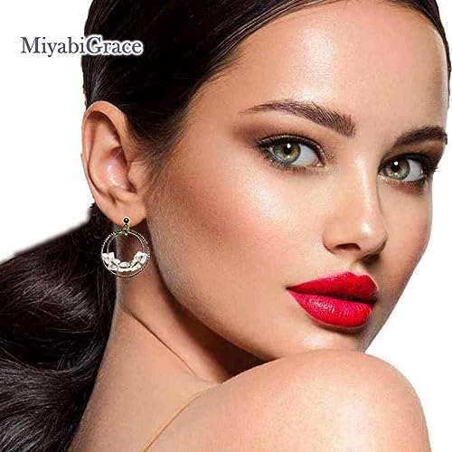 Dangle Silver Invisible Clip On Earrings for Women Not Pierced Gold Crystal Rhinestone Comfortable Hoop Fringe Long Chain Clip On Earrings - color: Hoop Gold