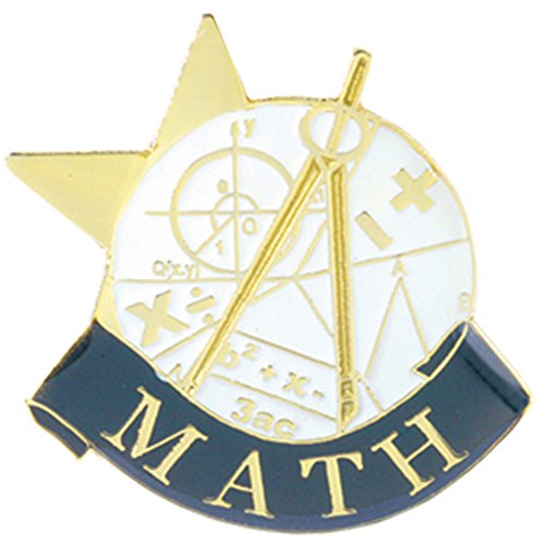 Math Lapel Pin