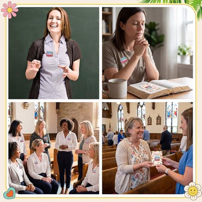 Sayglossy 30 Sets Love Like Jesus Pins on Card Bulk Religious Groovy Jesus Pins Gifts Christian Enamel Lapel Pin with Card for Man Women Church Home Classroom Sunday School Party Supplies Gift - style: Love Like Jesus