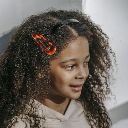 3pcs Acrylic Hair Clips for Women with Creative Water-shaped Hair Barrette Set Easy to Carry for Travel and Outing Decorative and Secure Hold