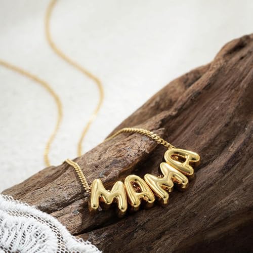 Initial Pendant Gold DIY Name Necklace Accessories Suitable for 1mm Chain - style: Letter-G