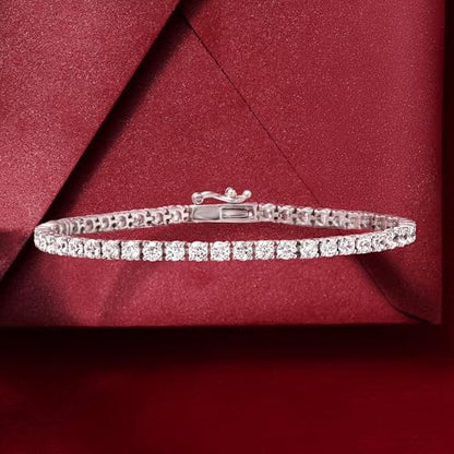 Ross-Simons 5.00 ct. t.w. CZ Tennis Bracelet in Sterling Silver
