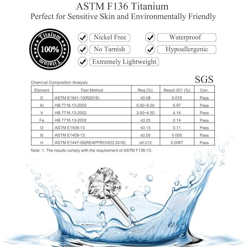 ASTM F136 Titanium Nose Rings 18G 20G 22G Mix Color Heart Cubic Zirconia Nose Studs Ring Screw L-Shaped Bone Hypoallergenic Body Piercing Jewelry for Women 3mm 10PCS - style: Bone:20G(0.8mm)