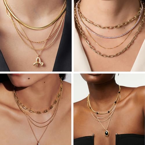 Kyutong 16.4 Feet Gold Stainless Steel Chains for Jewelry Making | Craft Chain Link Roll Gold Plated Chain Necklace DIY Bracelet Ankle Making Finding Jewelry Supplies - color: Gold-7