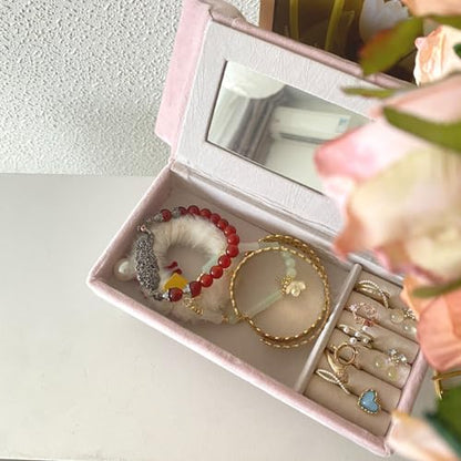 Openable Sofa Jewelry Box, Earrings Necklace Storage,Chaise Longue | Miniature Sofa Velvet Chair Design,Gift for Girls and Women - color: Chaise Longue