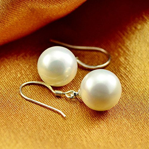 925 Sterling Silver Hook Pearl Dangle Earrings for Women Drop Hook Vintage Earrings Jewelry Birthday Gifts - style: Pearl