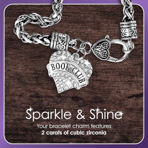 Silver Customized Charm Bracelet with Cubic Zirconia Jewelry - style: Soccer Ball