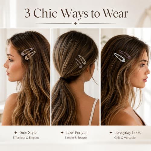 80 Pack 2-Inch Metal Snap Hair Clips, Leopard Print Hair Barrettes for Women and Girls - color: Solid and Print