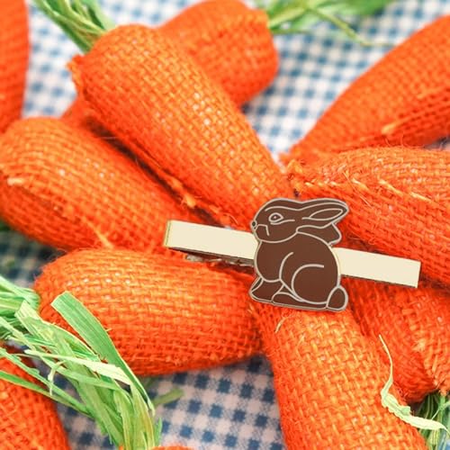 tiemart Tie Bar - style: Chocolate Bunny