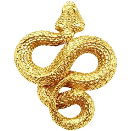 Snake Brooch,Vintage Snake Shape Pins,Lapel Pin for Men Backpack Pins Hat Pin,Halloween Party Costume Clothes Accessories Holiday Gift
