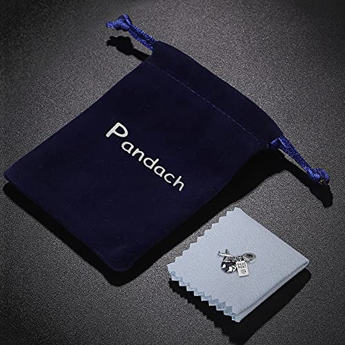 Pandach 925 Sterling Silver Charms for Bracelets and Necklaces Travel Round The World Beads Charms Relaxation Dangle Pendant,Jewelry Beads Gifts for Women - style: Airplane Travel 3-Piece Charms