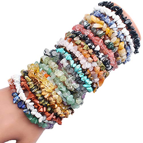 Natural Chip Stone Beads Lapis Lazuli 5-8mm About 400 Pieces Irregular Gemstones Healing Crystal Loose Rocks Bead Hole Drilled DIY for Bracelet Jewelry Making Crafting (5-8mm, Lapis Lazuli) - color: Lapis Lazuli