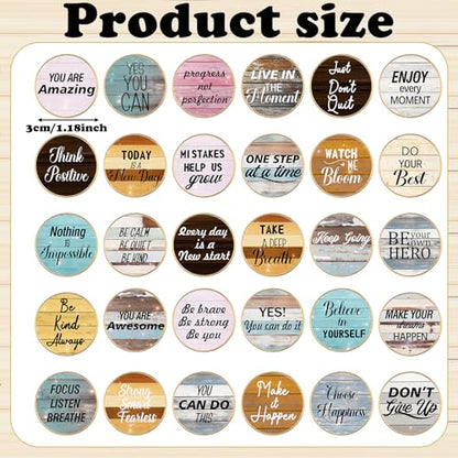 30/60 Pcs Cute Enamel Pins Bulk Plant Flower Animal Halloween Gothic Fall Pumpkin Cartoon Lapel Pin Brooches Jewelry Gift for Backpack Clothes Hats Accessories - style: Inspirational