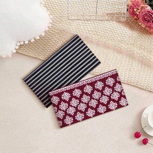 DiyJibb Boho Headbands for Women, 7PCS Fashion Wide Hair Bands for Summer Vacation & Music Festival - color: Black03