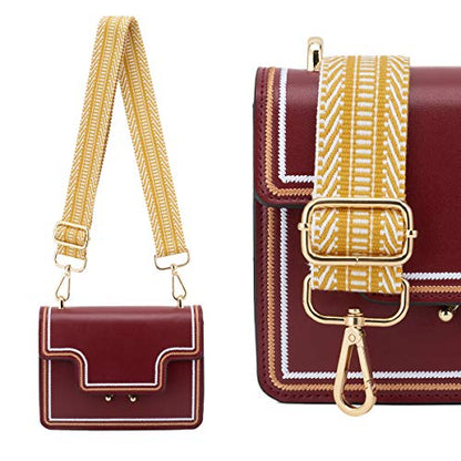 Wide Shoulder Strap Adjustable Replacement Belt Crossbody Canvas Bag Handbag - color: Wide: 1.4"(3.5cm)color2, size: EXTRA LONG:66.9"(170cm)Wide:1.4"(3.5cm)