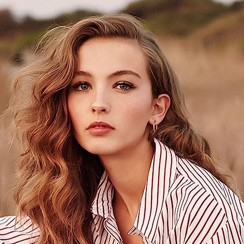 Gold Hoop Earrings for Women 14K Gold Plated | 925 Sterling Silver Post Hypoallergenic Hoop Earrings - color: Gold, size: 20mm