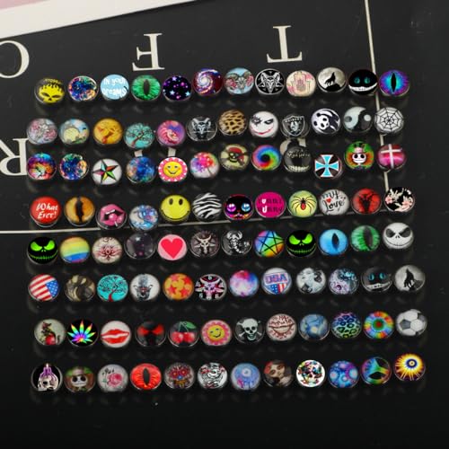 Lot of Surgical Steel Metal Tongue Rings Barbells Tongue Piercing Bar Nasty Wordings Picture Logo Signs 14g - Length 5/8" or 16mm - style: 40pcs mix
