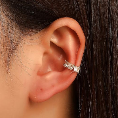 Ear Cuffs Non Piercing Ear Cuff Earrings for Women Gifts Trendy Stuff Clip on Cartilage Earrings Stacks Fake Earrings Jewelry Gifts - color: A1:2pcs thin ear cuff gold