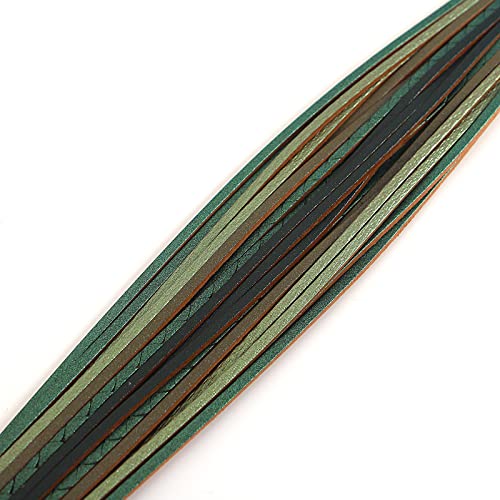 hotoo Leather Wrap Bracelet for Women - color: Green Leather Bracelets
