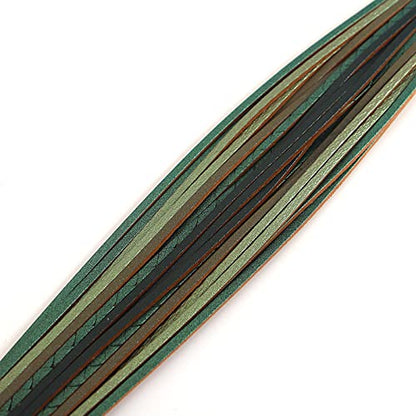 hotoo Leather Wrap Bracelet for Women - color: Green Leather Bracelets