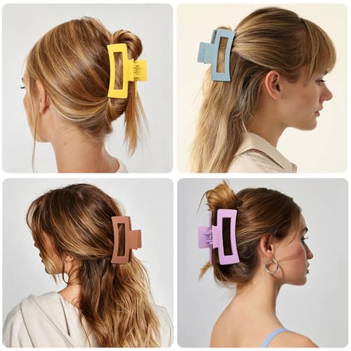 laxizar 16 Pcs Hair Clips for Women 3.5 Inch Claw Clips Hair Accessories