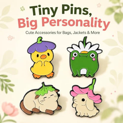 Cute Enamel Pin Sets for Backpacks and Jackets - color: JH-167