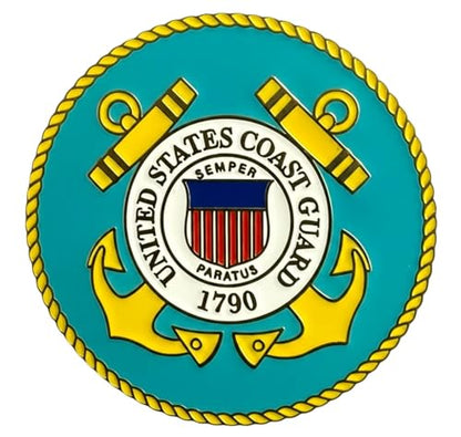 US Armed Forces Lapel Pin Set, Army Navy Marines Air Force Coast Guard, 5Pc