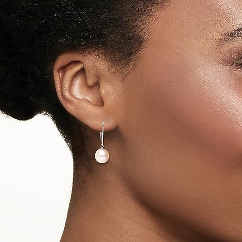 Ross-Simons 8-9mm Cultured Pearl Jewelry Set: Bracelet, Necklace and Drop Earrings With Sterling Silver. 18 inches