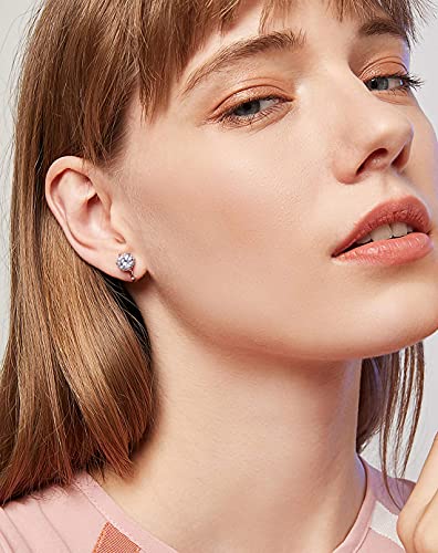 Clip on Earrings Women, 14K Gold Hoop Clip-On Earrings for Women, Hypoallergenic Non Pierced Croissant Earrings - color: Rose Gold