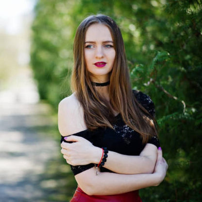 AnotherKiss Black Velvet Choker Necklace for Women, Wide 3/4 Inch | Wide 3/4 inch velvet ribbon adds bold gothic style for Halloween costumes, birthday parties, cosplay and daily wear.