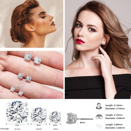 Earrings Holy Stud Earrings for Girls/Women, Sliver Gold Wedding Earrings for Bridesmaids - color: Flower Base|Silver