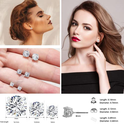 Earrings Holy Stud Earrings for Girls/Women, Sliver Gold Wedding Earrings for Bridesmaids - color: Flower Base|Silver