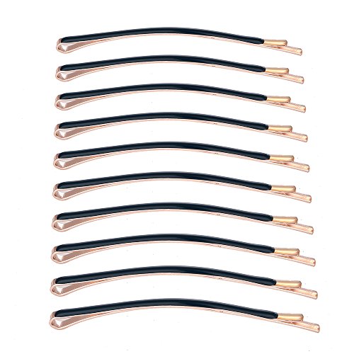 Yishenyishi Pack of 10 Curved Jumbo Bobby Pins,Hair Clips (Blue-10pcs) - color: Blue
